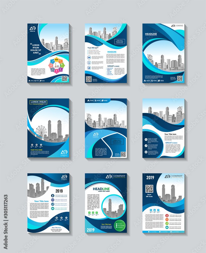 cover, layout, brochure, magazine, catalog for annual report